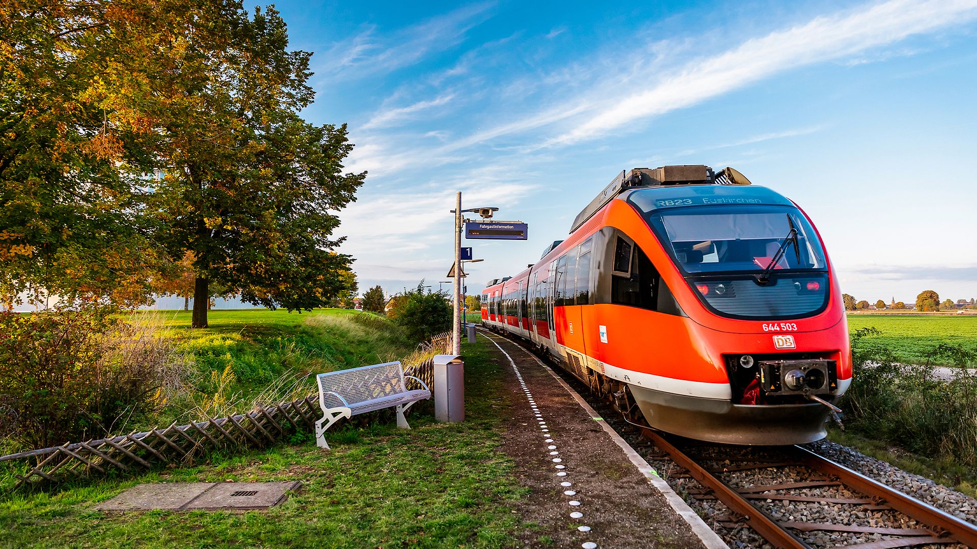 Voreifelbahn am Haltepunkt
