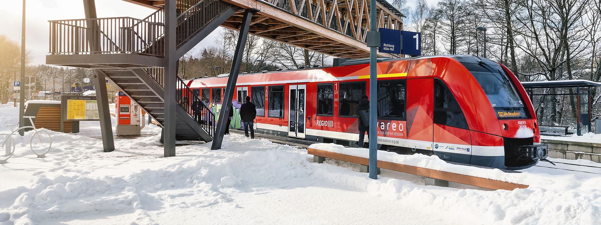 Quelle: DB AG / Smilla Dankert vareo-Zug im Winter
