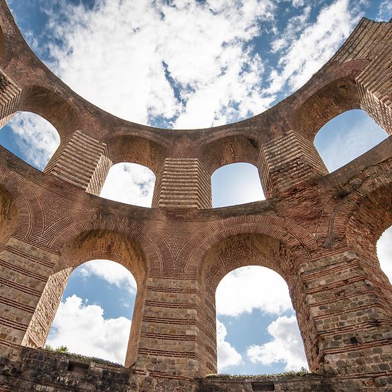 UNESCO-Weltkulturerbe Kaiserthermen Caldarium