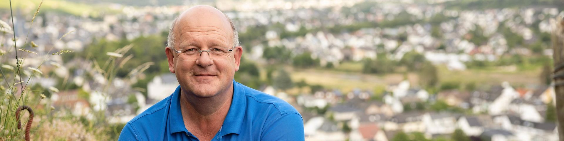 In den Weinbergen im Ahrtal bei Walporzheim
